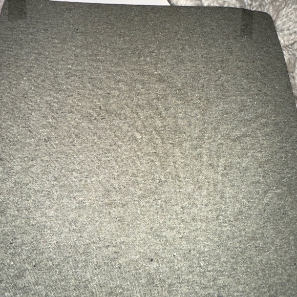 Calvin Klein Men's Heather  Olive Crewneck T-shirt - Picture 4 of 5